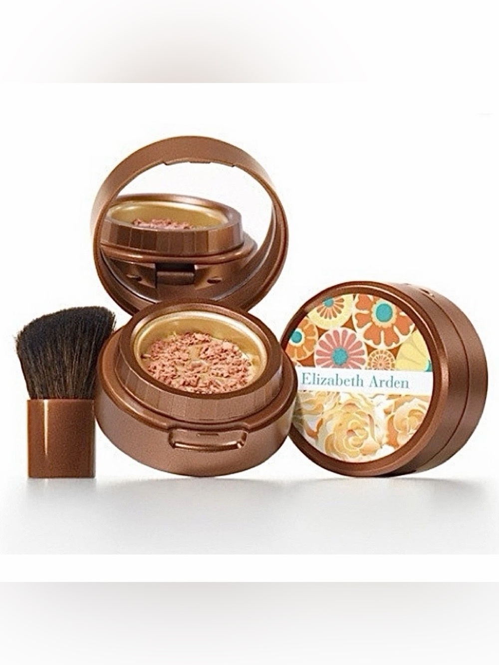 Elizabeth Arden Pure Finish Mineral Cheekcolor ~ Sunkissed Coral, 2.47g New NIB